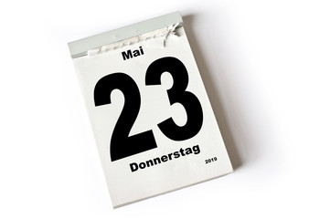 23. Mai 2019