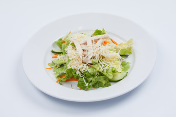salad with chicken