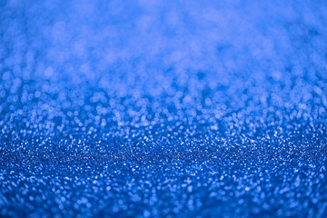 Abstract Blue Defocused Lights Background