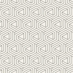 Vector seamless lattice pattern. Modern stylish texture with monochrome trellis. Repeating geometric grid. Simple design background.
