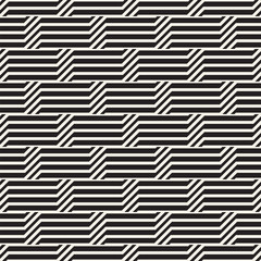 Vector seamless pattern. Modern stylish abstract texture. Repeating geometric tiles