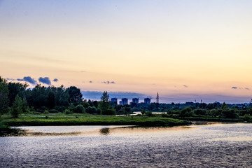 panorama of river