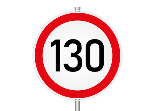Geschwindigkeitsbegrenzung - 130