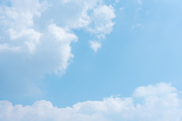 Obraz premium clear blue sky background,clouds with background.