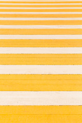 Yellow Pedestrian Crosswalk