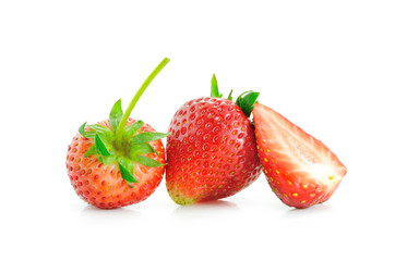 Strawberry isolated on white background