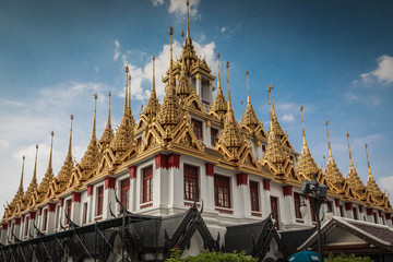  Wat Ratchanatdaram Tempel in Bangkok -  Thailand