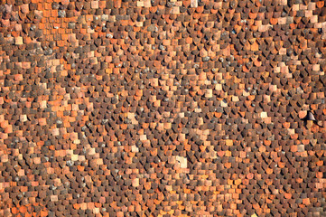 Pattern of tile roof