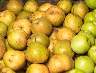 Pears from supermarket