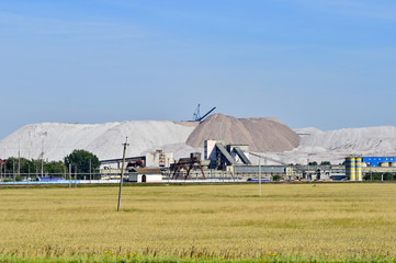 Industrial enterprise for production of potash fertilizers