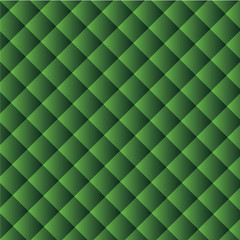 Fototapeta na wymiar Geometric vector texture: a background of green squares arranged diagonally.