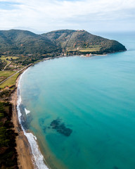 Baratti from the air