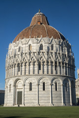 Pisa, Piazza dei Miracoli, famous cathedral square