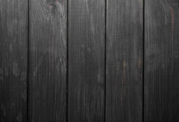 texture of a black wooden background
