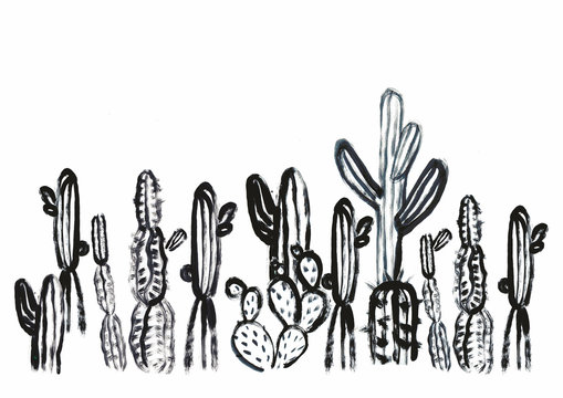 Black Cacti