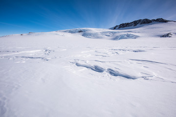 Fototapeta na wymiar Mt Vinson, Sentinel Range, Ellsworth Mountains, Antarctica