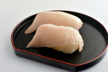 天然ブリの寿司　とろ