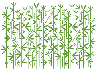 Bamboo decorative green background.
stylized Illustration of  green bamboo decorative background.Vector available. 