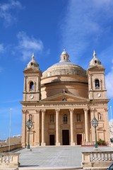 Fototapeta premium Parish Church Santa Maria in Mġarr, Malta