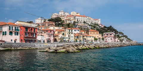 Naklejka premium The maritime village of Porto Maurizio