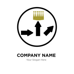 leaderboard company logo design template, Business corporate vector icon