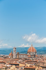 The Basilica di Santa Maria del Fiore in Florence, Italy