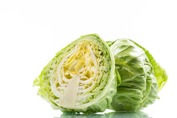Obraz premium cabbage young green