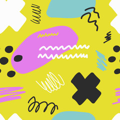 Abstract brush stroke background, colorful patter.