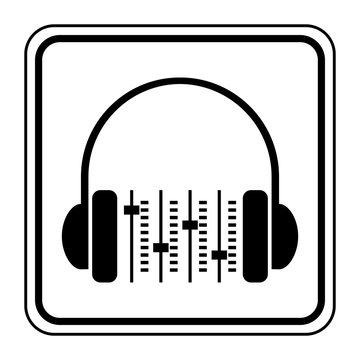 Logo casque audio.