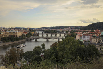 Fototapeta na wymiar The bridges of Prague 2