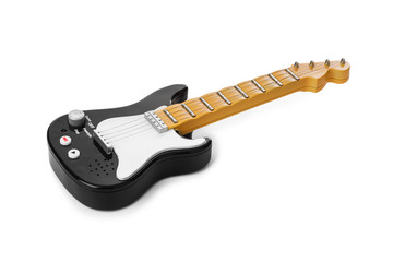 Naklejka premium Toy electric guitar