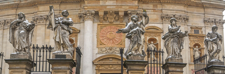 Panoramic View of Church of Saints Peter and Paul