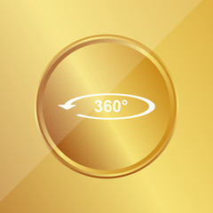 Gold Medaille - 360 Grad