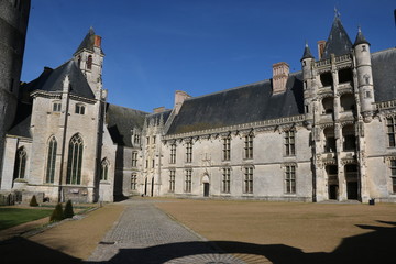 Fototapeta na wymiar Château de Chateaudun