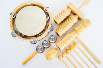 Fototapeta na wymiar a group of musical instruments
