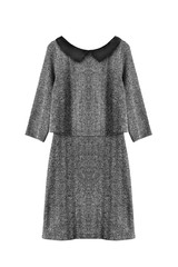 Tweed dress isolated