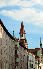Fototapeta na wymiar Munich Old Street