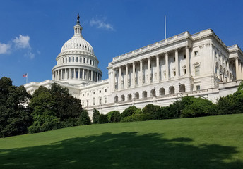 United States Capitol Building, on Capitol Hill in Washington DC, USA.