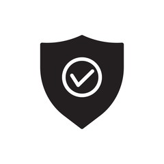 security check filled vector icon. Modern simple isolated sign. Pixel perfect vector  illustration for logo, website, mobile app and other designs