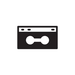 video cassette filled vector icon. Modern simple isolated sign. Pixel perfect vector  illustration for logo, website, mobile app and other designs
