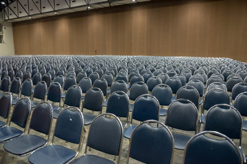 Naklejka premium Chair at convention in graduation