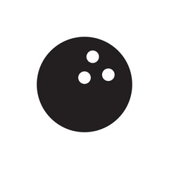 bowling ball filled vector icon. Modern simple isolated sign. Pixel perfect vector  illustration for logo, website, mobile app and other designs