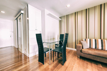 Living room interior - vintage filter