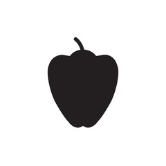 bulgarian pepper filled vector icon. Modern simple isolated sign. Pixel perfect vector  illustration for logo, website, mobile app and other designs