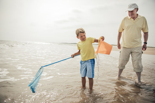 Playing in the Sea