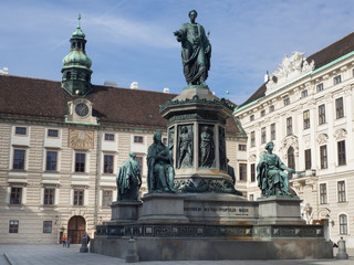 Fototapeta na wymiar Wiener Hofburg