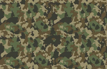 Foto op Canvas texture military camouflage repeats seamless army green dirty hunting © kimfoto1986