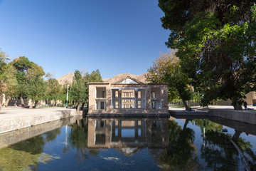 Fototapeta na wymiar Cheshmeh Ali Pavilion, Damghan, Iran
