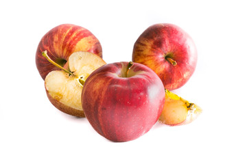 apple red royal isolated 
