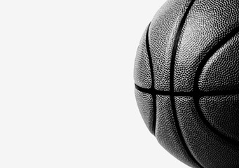 basketball ball on white background.